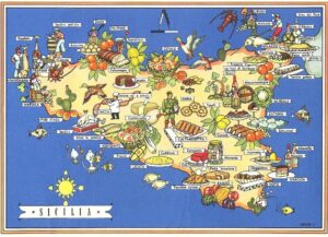 Mappa Gastronomica Sicilia
